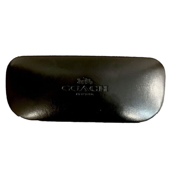 Coach Accessories - Coach New York Logo Black Eyeglasses Sunglasses Clamshell Hard Case